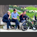 老汉乐观