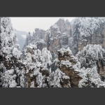黄石寨的雪