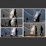 玻璃桥的建设者们