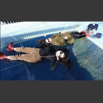 沐浴阳光