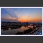 建设中的澧水桥