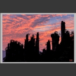 天子山风光-御笔峰晚霞