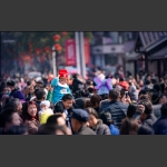 元宵节上的小朋友-3