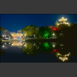 公园夜色