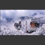 雪后天子山