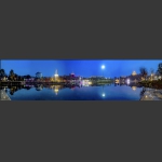 石油公园夜色全景图