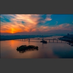 湘江夕照