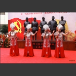 铜像落成揭幕仪式7