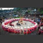 南脚苗寨过新年