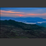 龙凤梯田的早晨