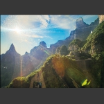 无题张家界天门山盘山路
