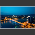 大庸桥月亮湾夜景