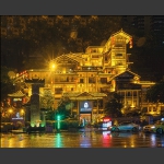 雨夜拍摄重庆4A景点洪崖洞1