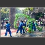 土家六月六《蛟龙戏水》