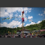 苗族赶秋上刀山（组照）