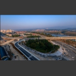 改建中的澧水大桥