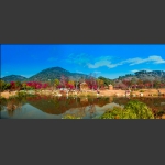 天平山风光