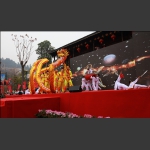 台上表演