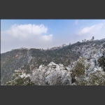 天门山雪