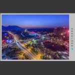 张家界新广场夜景