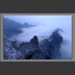 雪后放晴天门山3