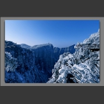 雪后初晴天门山1