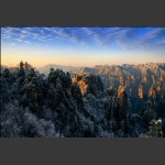 雪后初晴天子山