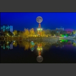 公园月光夜色之六