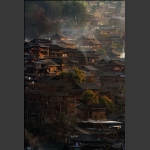苗乡的早晨