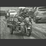 匆匆雪中行