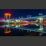 澧水夜色