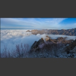 《箭扣春雪》