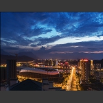 西溪坪夜色
