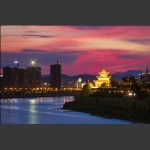 多彩的夜色