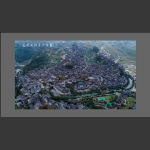 俯瞰贵州西江千户苗寨