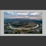 鸟瞰三坪太极图