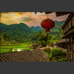 山村风光