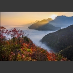 冬日崇山