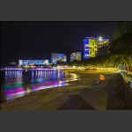 三亚大东海夜色