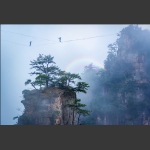 青岩山上的行者