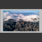 张家界黄石寨雪景