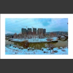 大庸桥公园雪景