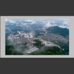 云雾缭绕碧桂园