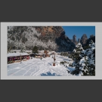 张家界森林公园雪景