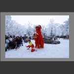 雪中舞狮闹元宵2
