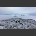天门山春雪