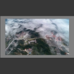 俯瞰武陵大道穿越过的地方