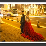 外滩蹭拍婚纱照2