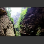 龙水峡地缝