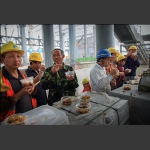 工地上的午餐